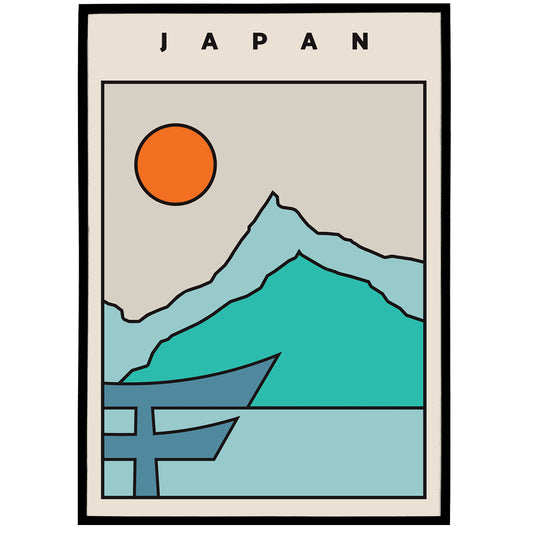 Japan Travel Poster