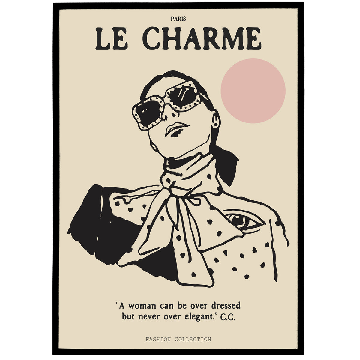 A Tribute to Coco Chanel posters & prints by Núria Ferrer Paretas
