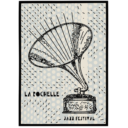 La Rochelle Jazz Festival Poster