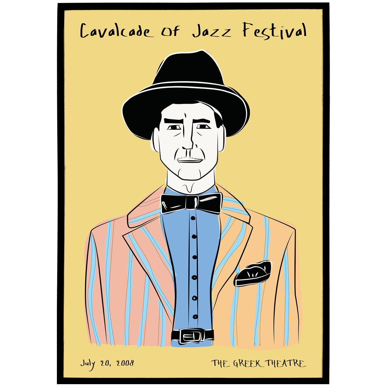 Jazz Festival Retro Poster