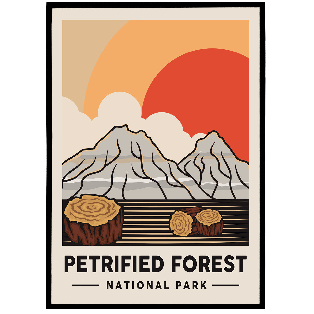 Petrified Forest National Park Poster