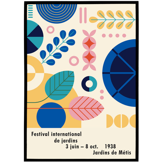 French Gardening Festival Poster 1938