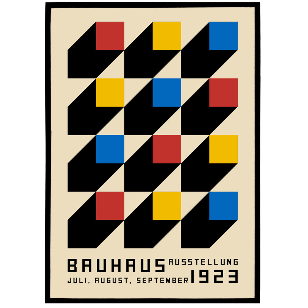 Bauhaus Exhibition / Ausstellung Poster