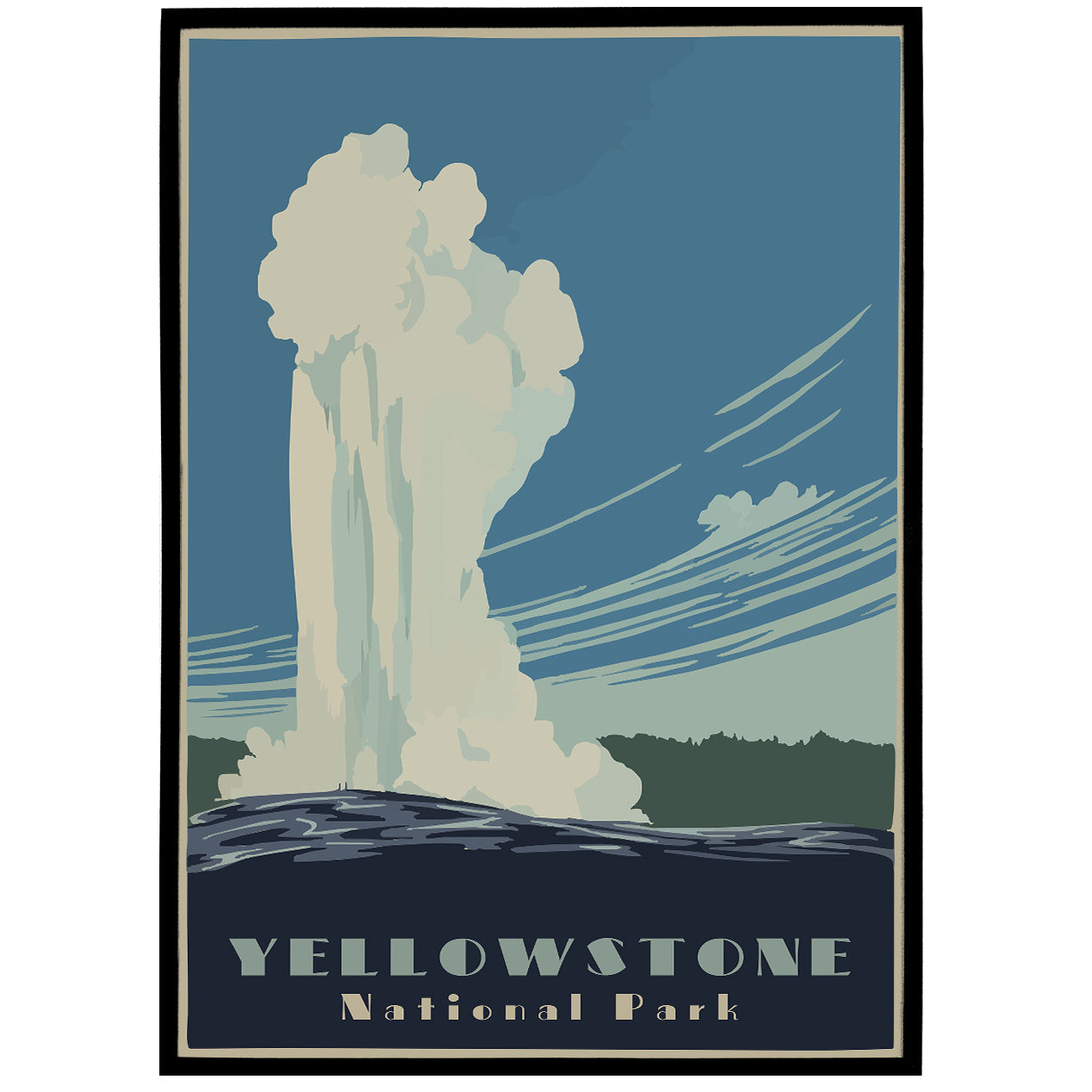 Yellowstone Poster Print