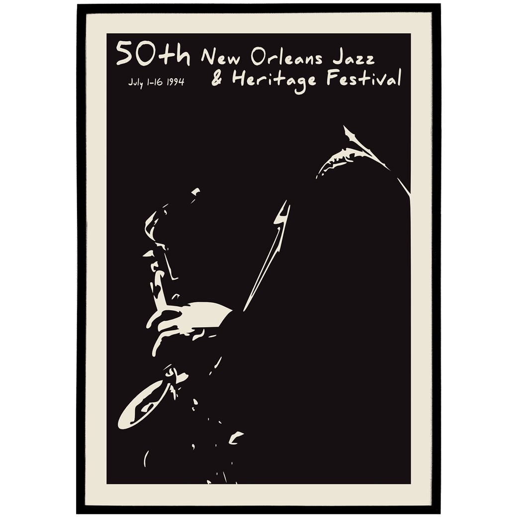New Orleans Jazz & Heritage Festival Poster