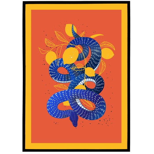 Serpent Snake Giclee Art Print