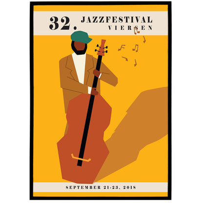 Jazz Festival Art Poster