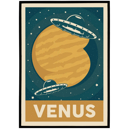 Planet Venus Poster - HypeSheriff