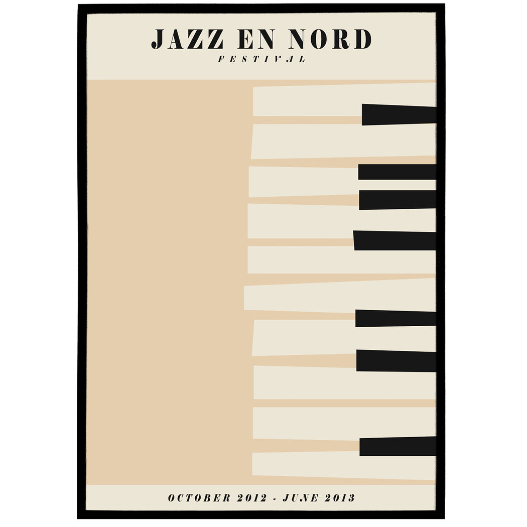 Jazz Piano Poster