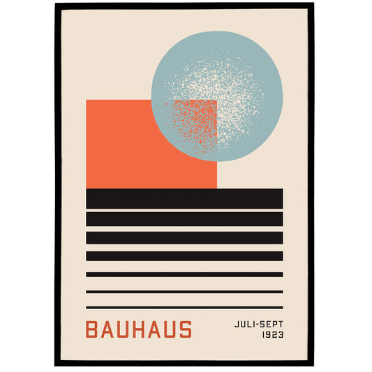 Abstract Bauhaus Poster