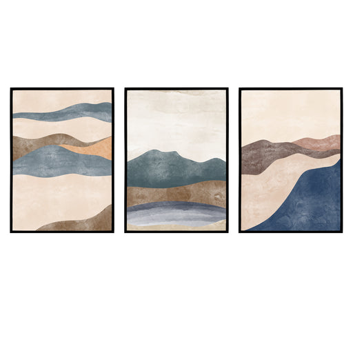 Set of 3 Abstract Landscape Prints