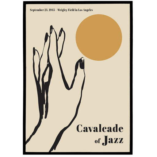 Cavalcade of Jazz Music Poster