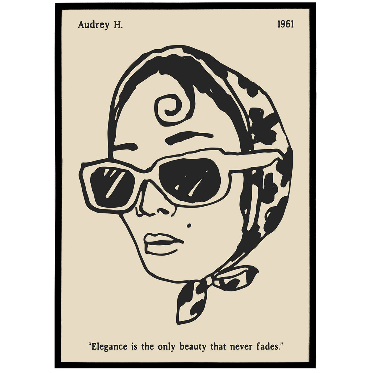 Audrey Hepburn Minimal Portrait Tote Bag for Sale by