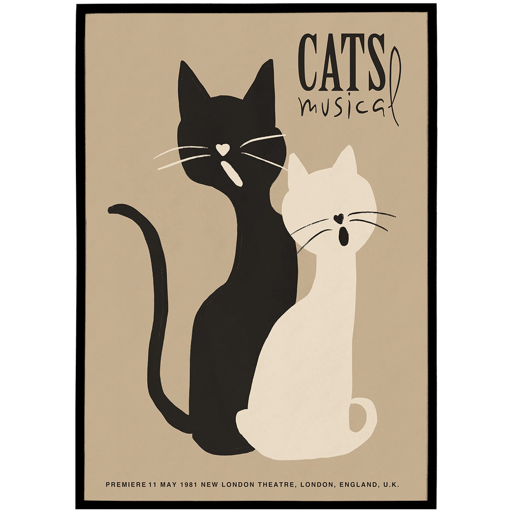 Cats Musical New London Theatre Poster