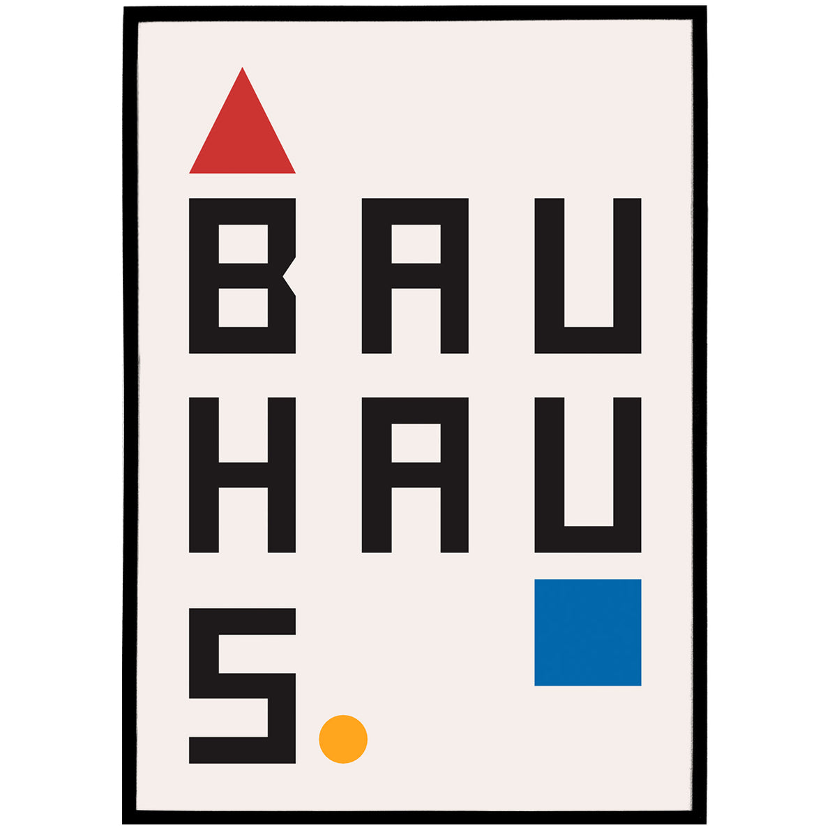 Minimalist Bauhaus Posters — HypeSheriff US