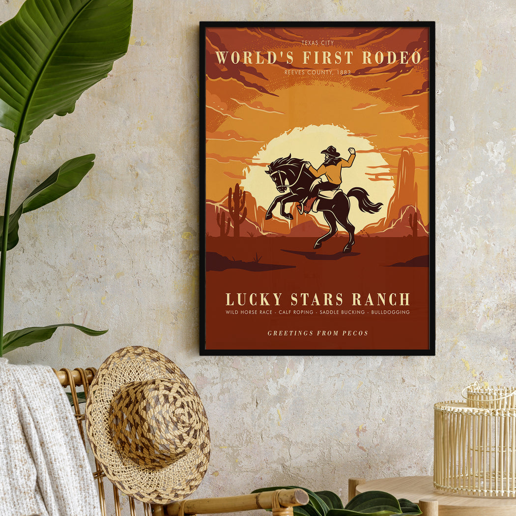 Rodeo Texas Poster