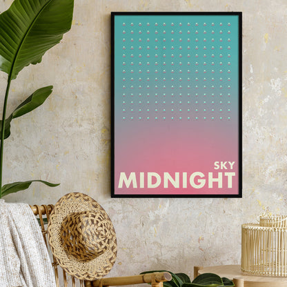 Midnight Sky - Music Poster