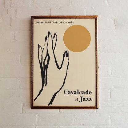 Cavalcade of Jazz Music Poster