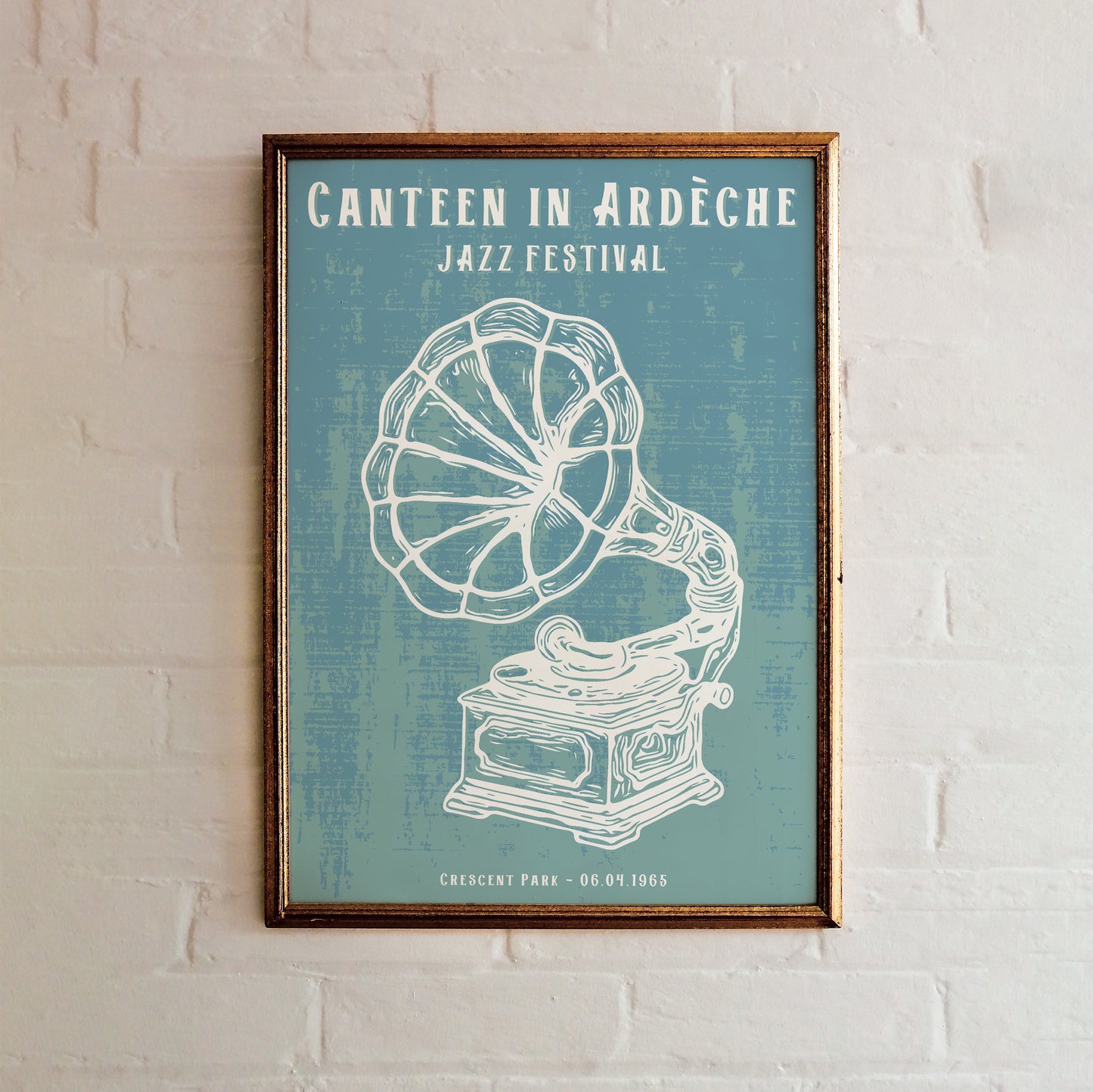 Canteen in Ardèche Jazz Festival Poster
