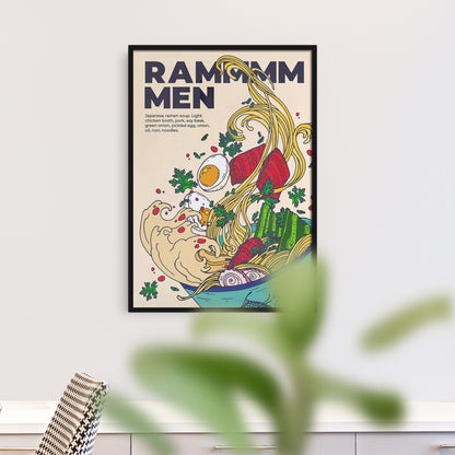 Ramen Poster - Japanese Foodie