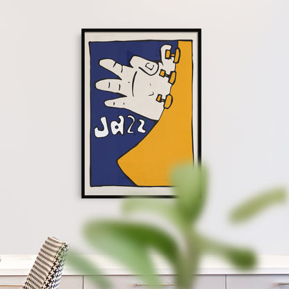 Set of 3 Hand-drawn Jazz Posters