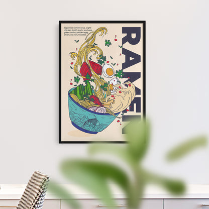 Japanese Ramen Poster Print