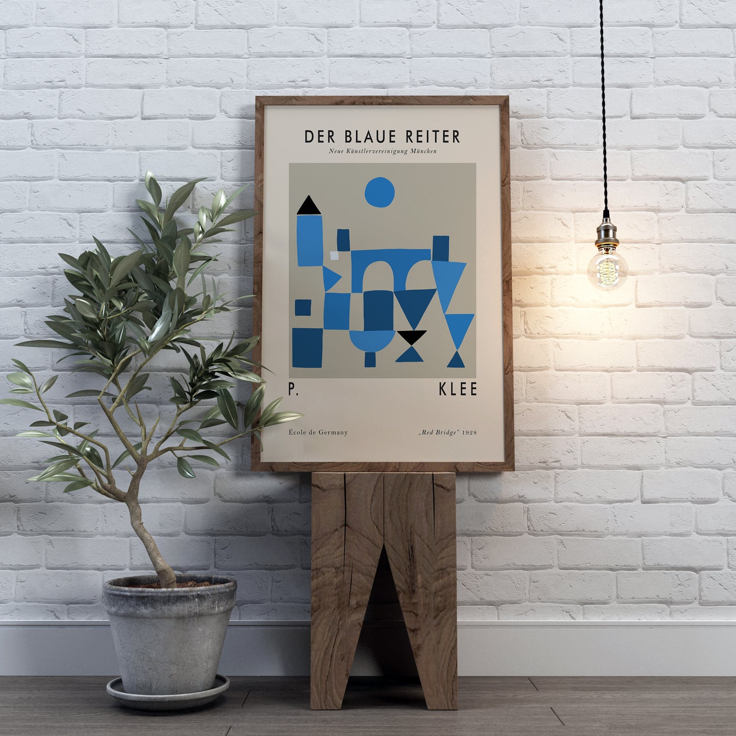 Blue Paul Klee Poster