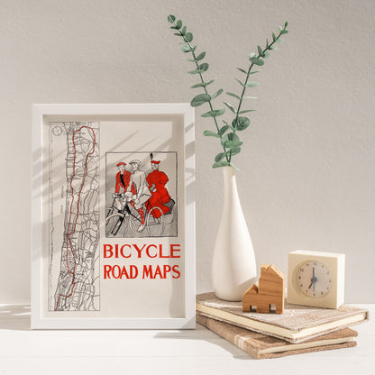 Houston River Cycling Poster