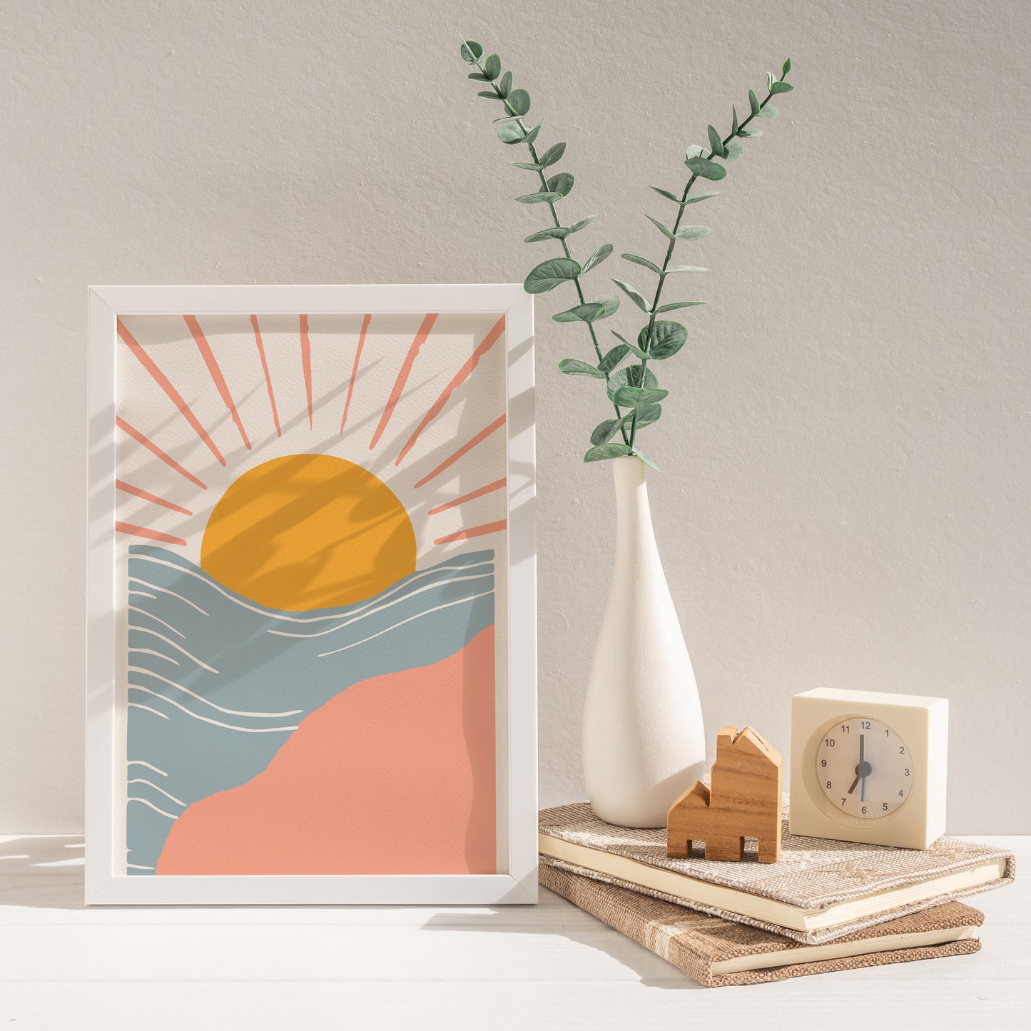 Pastel Sunset Art Print