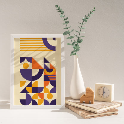 Abstract Geometric Shapes Print