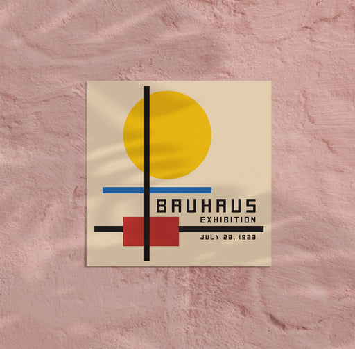 Iconic Bauhaus Poster 1923  Shop posters and Art prints Online! –  HypeSheriff