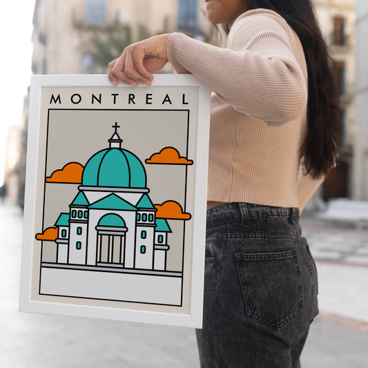 Montreal City. Travel Poster - HypeSheriff