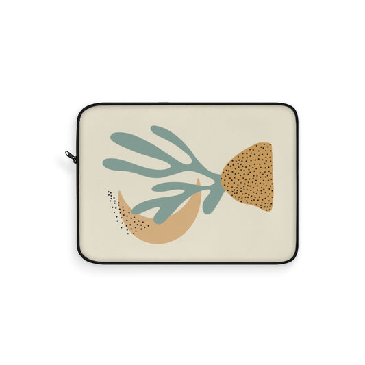 BEIGE ART LAPTOP SLEEVE