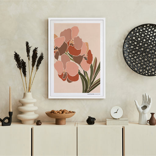 Orchids Botanical Poster