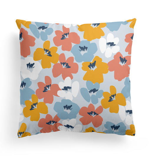 Pillow with Aesthetic Flowers