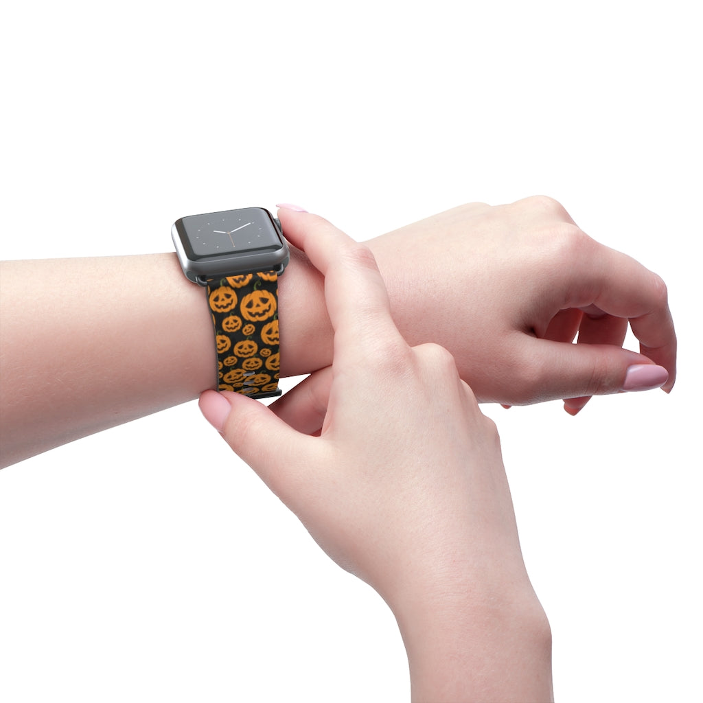 Cute Apple Watch Band with pumpkins HypeSheriff