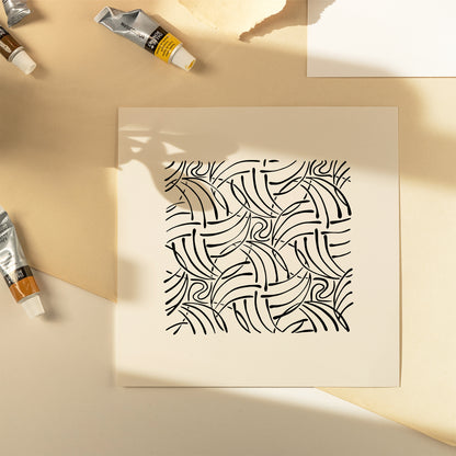 Handdrawn Pattern Art Print