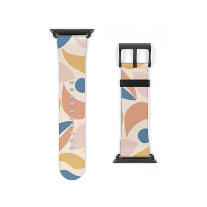 Pastel Shapes Apple Watch Band