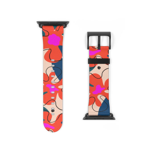 Tropical Art Apple Watch Band