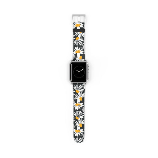 Watch Band with Daisies
