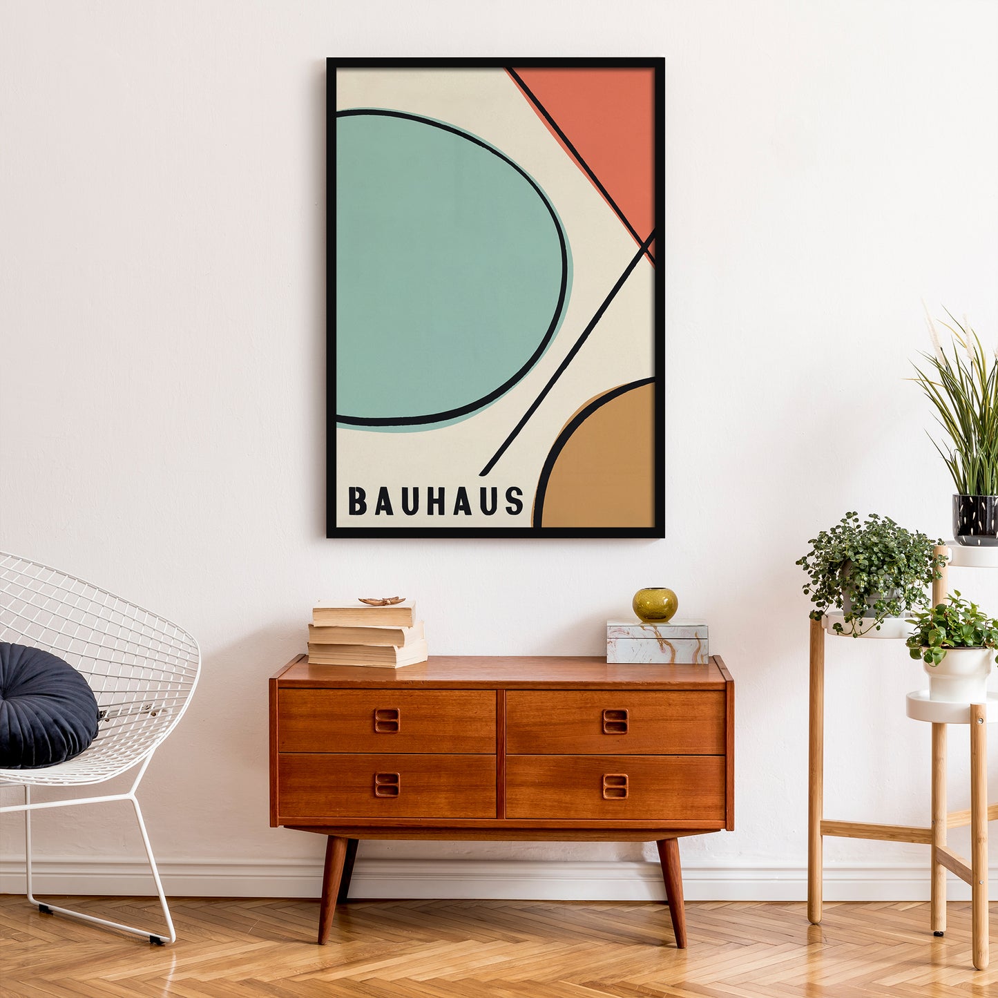 Abstract Composition Bauhaus Poster