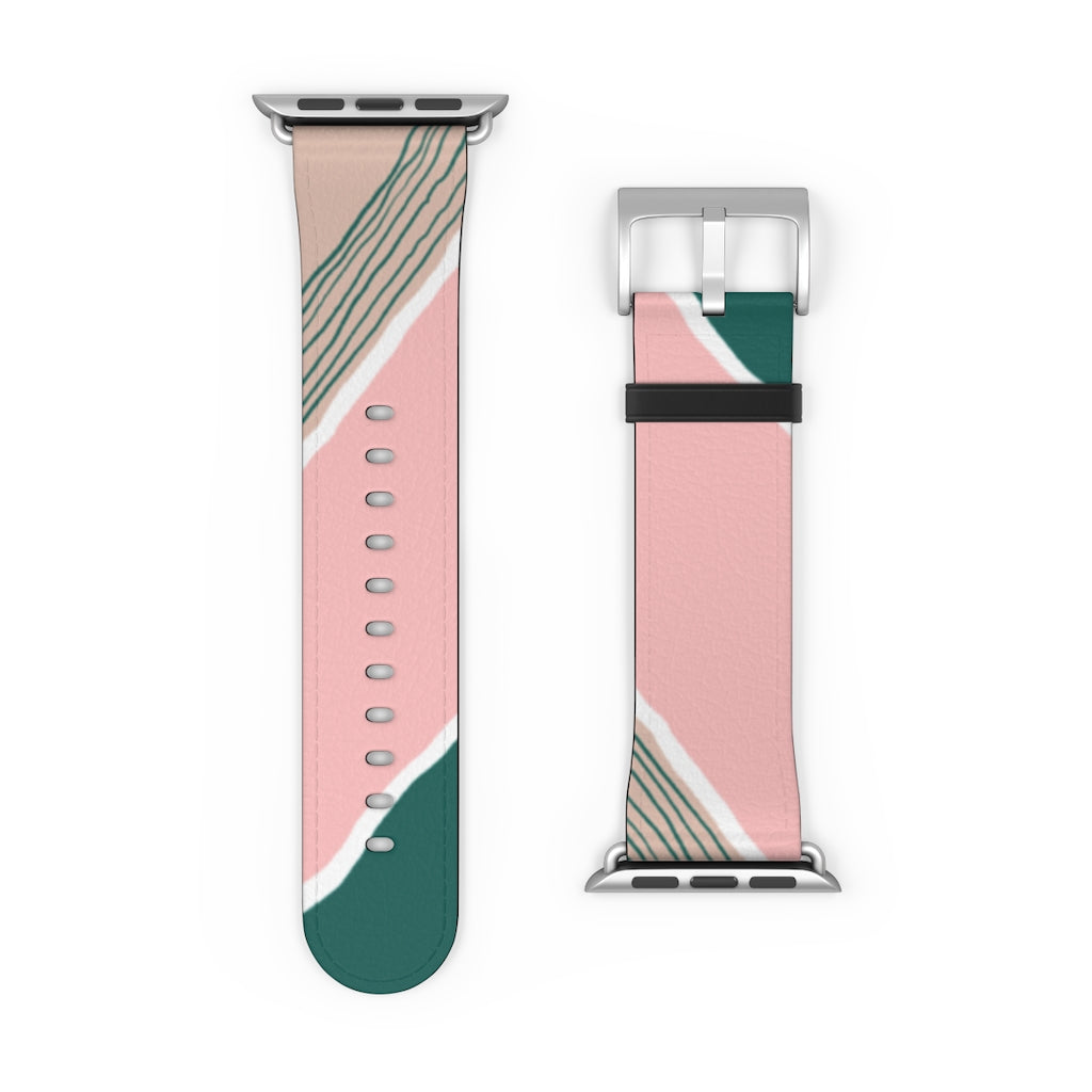 Abstract Beach Apple Watch Band