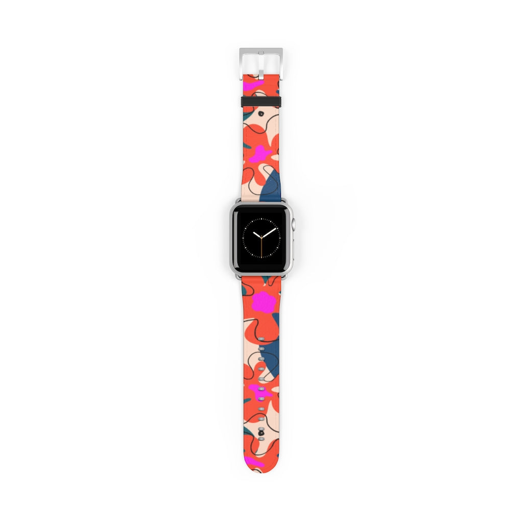 Tropical Art Apple Watch Band