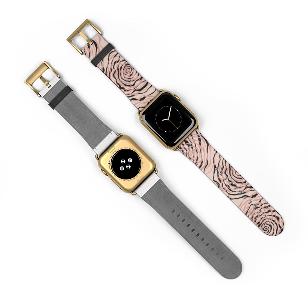 Pink Roses Apple Watch Band