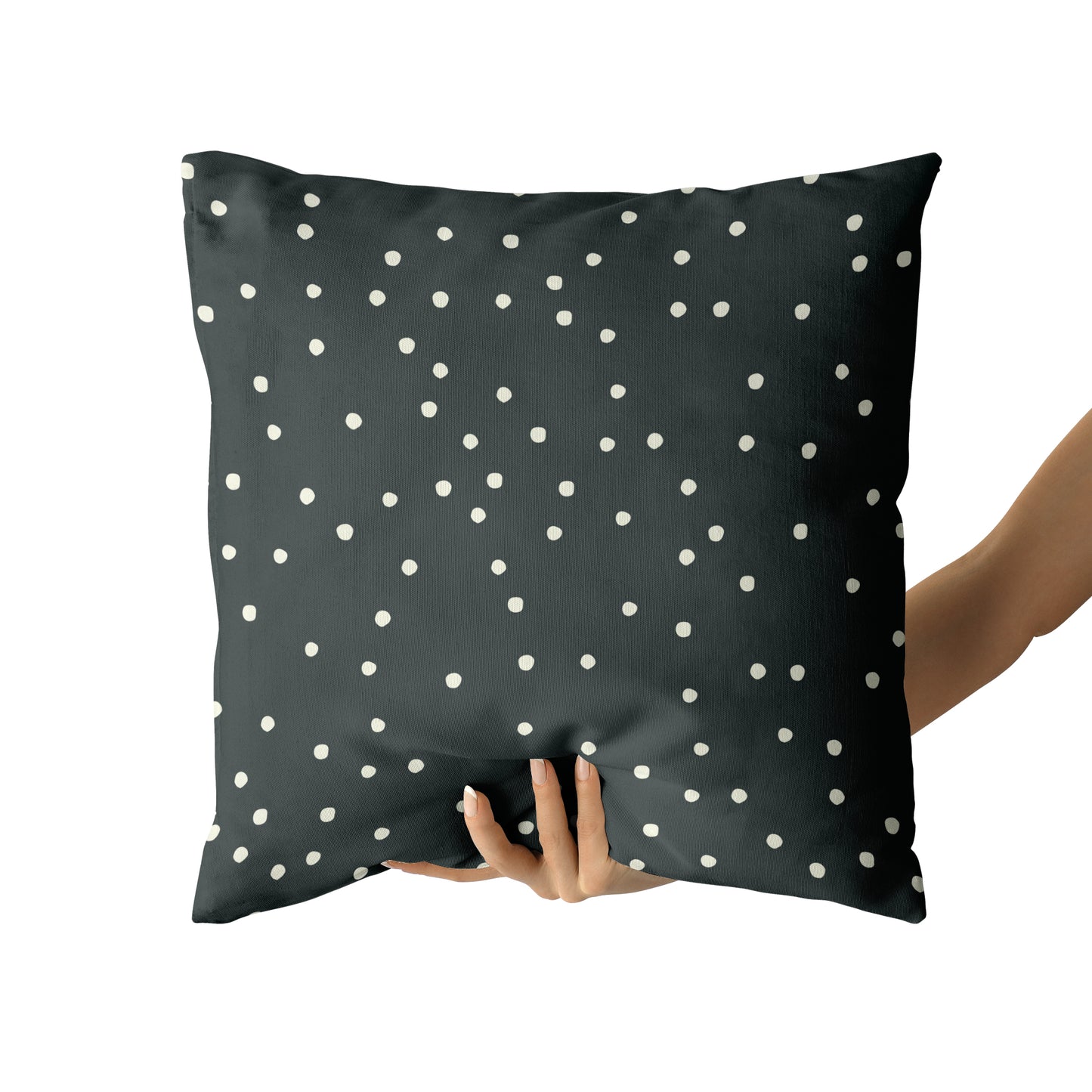 Pillow with Retro Dots v5