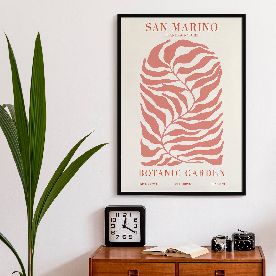 San Marino Garden Poster