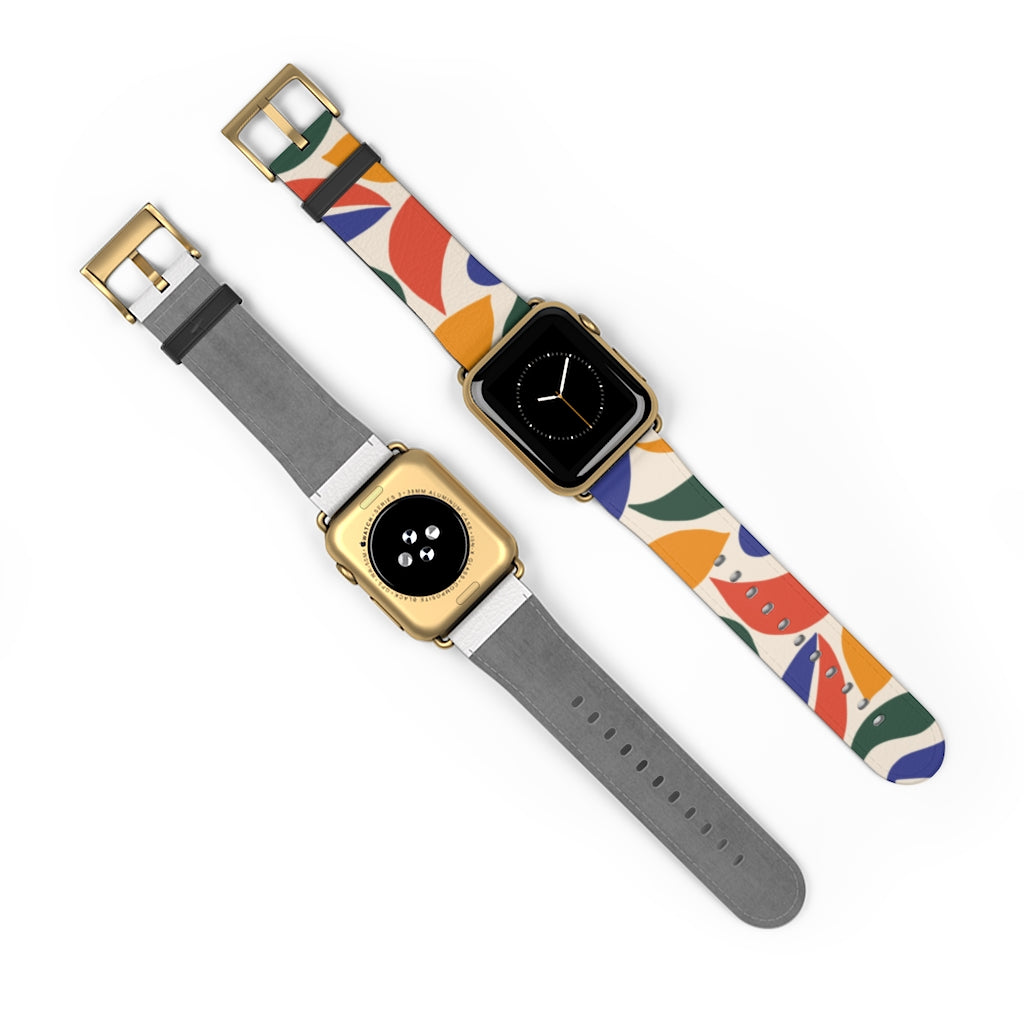 Colorful Shapes Apple Watch Band