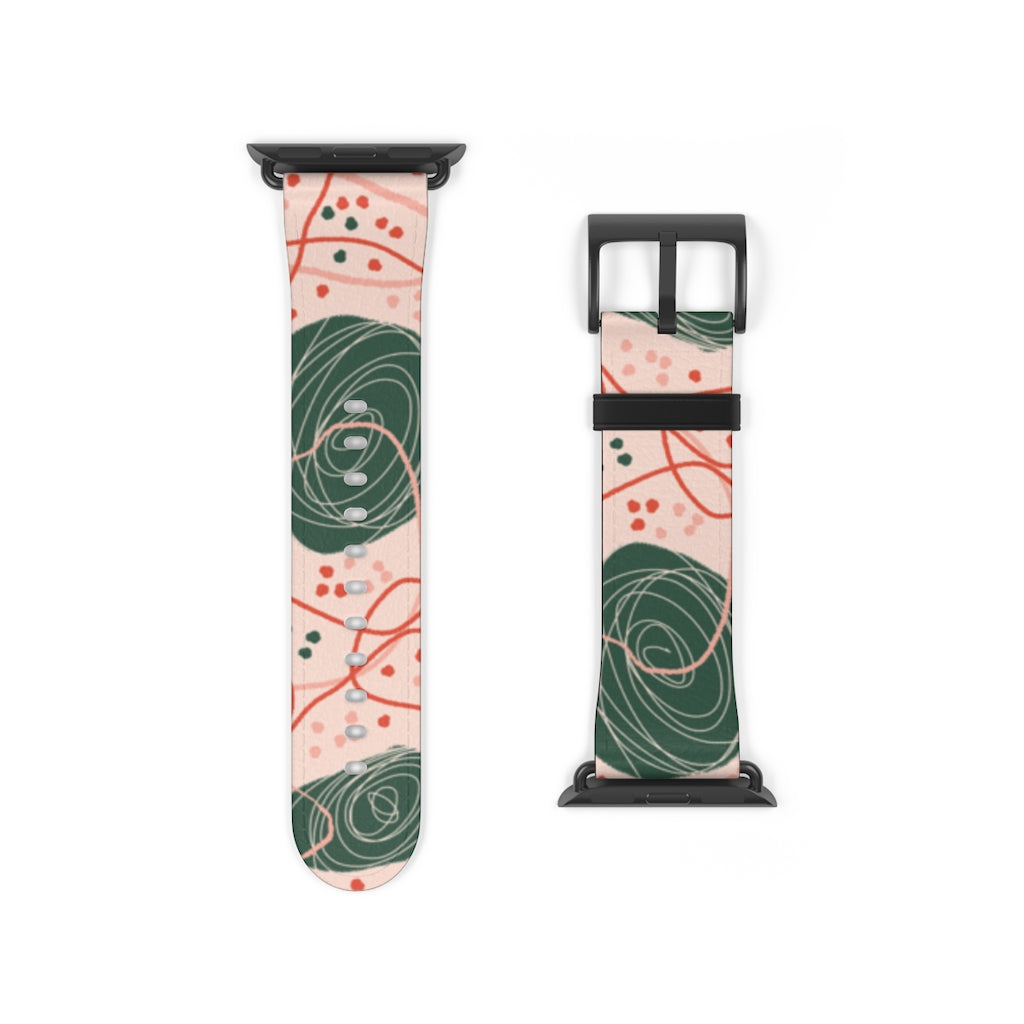 Abstract Art Apple Watch Band