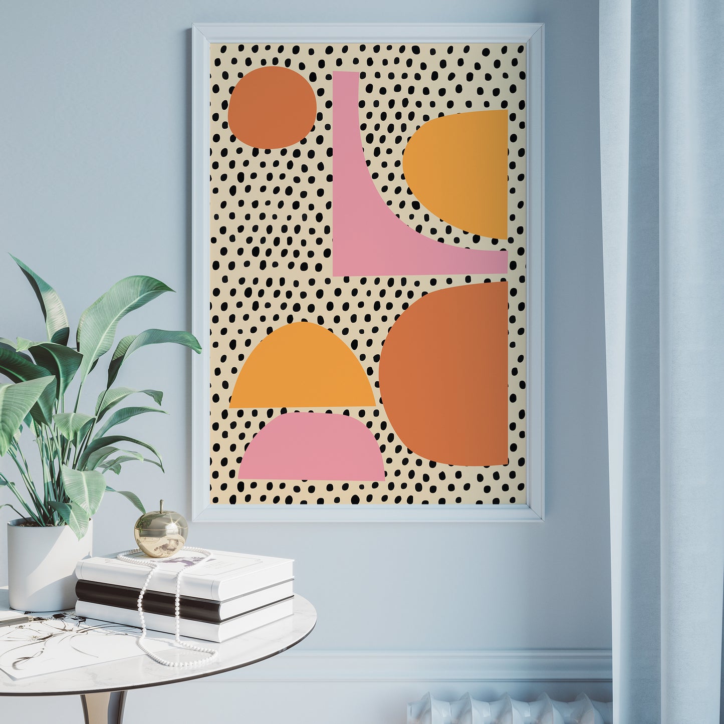 Abstract Contemporary Composition Print