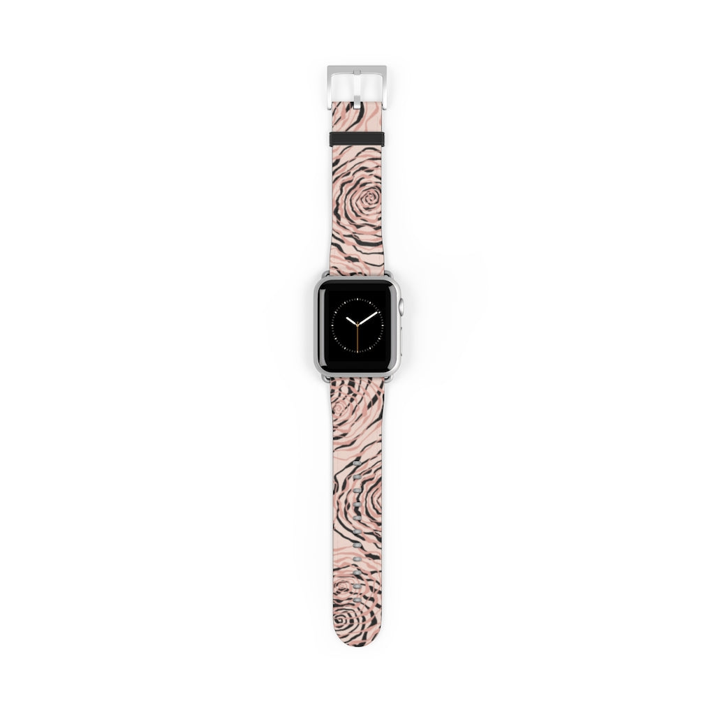 Pink Roses Apple Watch Band